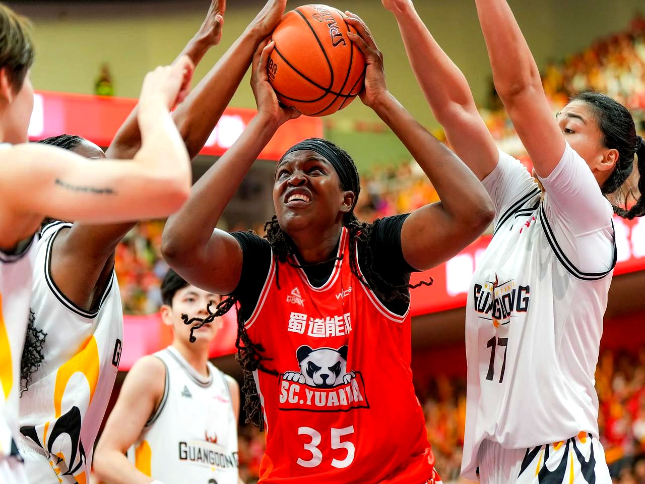 四川队碾压雷霆，范弗利特扛起全队